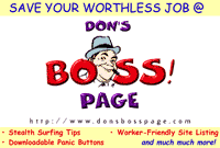 Save your worthless job...